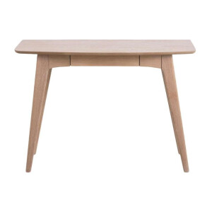 Leen Bakker - Bureau Maxial - Eikenkleur - 45x105x74 Cm - MDF - Bruin