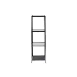 Leen Bakker - Vitrinekast Jelling - / - 119,5x35x37 Cm - Glas - Zwart