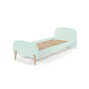 Leen Bakker - Vipack Bed Kiddy - Mint - 72,5x95x205,5 Cm - MDF - Groen - 205.5x95x72.5 Cm