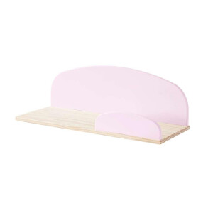 Leen Bakker - Vipack Wandplank Kiddy - Oud - 65 Cm - MDF - Roze - 20x60x21.5 Cm