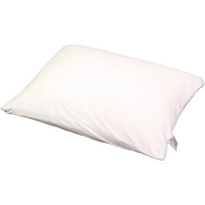 Leen Bakker - Polydaun Hoofdkussen Kalmar - 65x50 Cm - Traagschuim - Wit