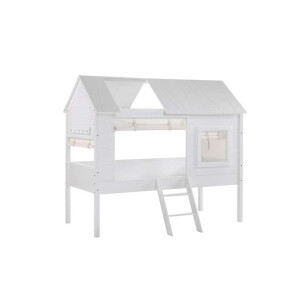 Leen Bakker - Vipack Set Gordijntjes Charlotte - 200x40x265 Cm - Katoen - Wit