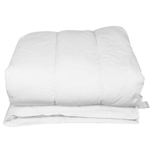 Leen Bakker - Polydaun Enkel Kinderdekbed Micky - Middelwarm - 100x135 Cm - Polyester/Katoen - Wit