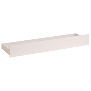 Leen Bakker - Bedlade Leo - 42x163x22 Cm - Spaanplaat - Wit - 42.5x163x22 Cm