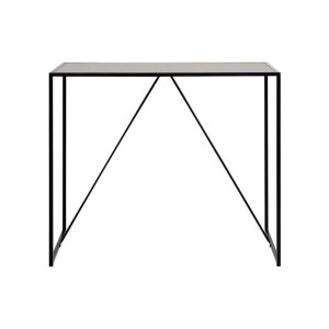Leen Bakker - Bartafel Jaxx - 105x120x60 Cm - Metaal - Zwart