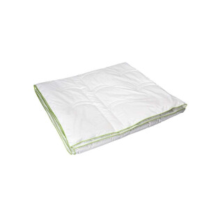 Leen Bakker - Polydaun Zomerdekbed Bamboe - Koel - 155x220 Cm - Katoen/Bamboe - Wit