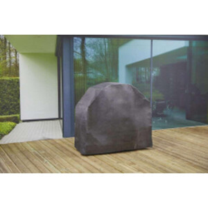 Leen Bakker - Outdoor Covers Barbecue Hoes - 195x65x110 Cm - Polypropyleen - Grijs - 175x65x110 Cm