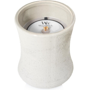 WoodWick Concrete Medium Candle - Wood Smoke