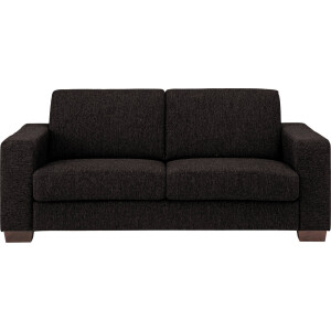 Goossens Bank N-joy Divana grijs, stof, 2-zits, stijlvol landelijk