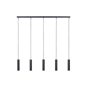 Goossens Hanglamp Enya, Hanglamp met 5 lichtpunten