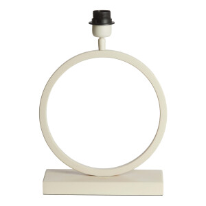 Light & Living Tafellamp 'Liva' 42cm, kleur Crème (excl. kap)