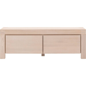 Goossens Tv Meubel Clear, 2 kleppen 45 cm diep