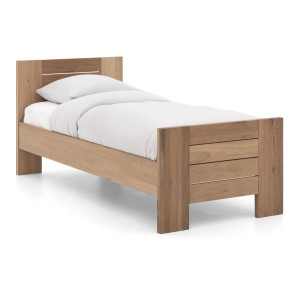 Goossens Bedframe Aberson, 90 x 200 cm met hoog voetbord