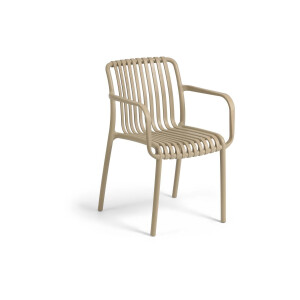 Kave Home Kave Home Tuinstoel Isabellini, Isabellini Tuinstoel Beige