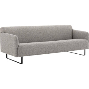 Goossens Excellent Bank Montreal grijs, stof, 4-zits, modern design