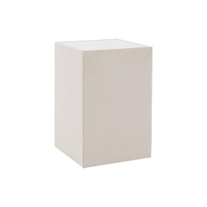 Goossens Hocker Nomade Toendra, Hocker met inleg glasblad