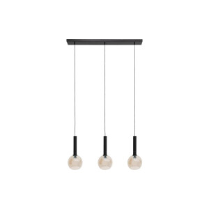 Goossens Hanglamp Denzel, Hanglamp met 3 lichtpunten