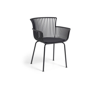 Kave Home Kave Home Tuinstoel Surpika, Surpika Tuinstoel Zwart
