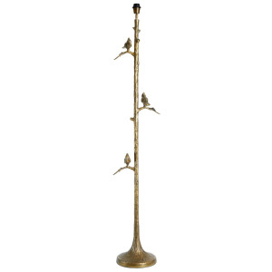 Light & Living Vloerlamp 'Branch' 165cm, kleur Antiek Brons (excl. kap)