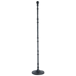 Light & Living Vloerlamp 'Sinhalese' 134cm, kleur Mat Zwart (excl. kap)