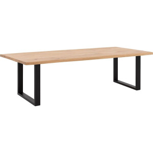 Goossens Eettafel Blade, Boomstamblad 280 x 100 cm 5 cm dik