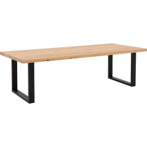 Goossens Eettafel Blade, Strak blad 260 x 100 cm 6 cm dik