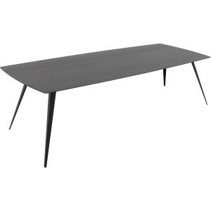 Goossens Excellent Eettafel Floyd, Semi rechthoekig 240 x 100 cm