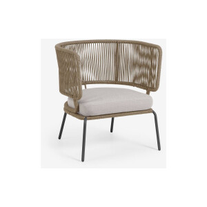 Kave Home Kave Home Loungestoel Nadin, Loungestoel