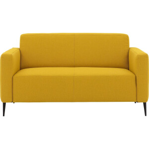 Goossens Bank Key West geel, stof, 2-zits, modern design