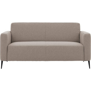 Goossens Bank Key West grijs, stof, 2,5-zits, modern design