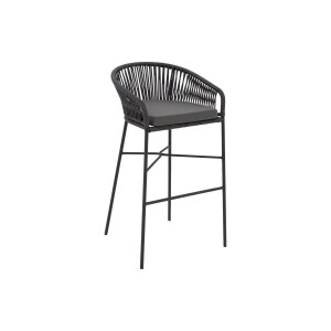 Kave Home Kave Home Tuinmeubel Yanet, Barstoel zithoogte 80 cm