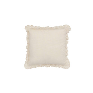 Kave Home Kave Home Woon Accessoires Nacha, Kussenhoes nacha beige van katoen en linnen 45 x 45 cm