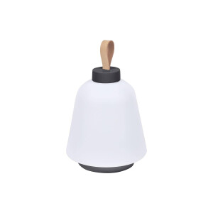 Kave Home Kave Home Tuinlamp Udiya, Tafel lamp met zwarte afwerking