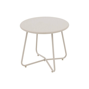 Goossens Salontafel Must, aluminium bruin,, 50 x 45 x 50 cm