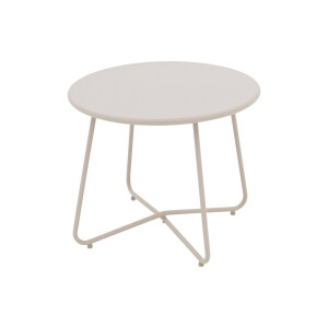 Goossens Salontafel Must, aluminium bruin,, 60 x 50 x 60 cm