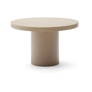 Kave Home Kave Home Tuintafel Aiguablava, Tuintafel rond Ø 120 cm