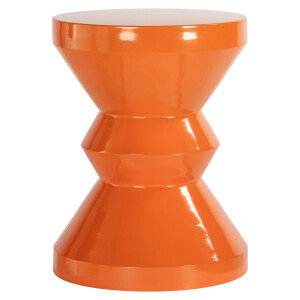 Richmond Ronde Bijzettafel 'Diablo' 35cm, kleur Oranje