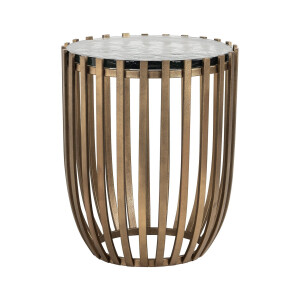 Richmond Bijzettafel 'Volante' Glas, 47cm
