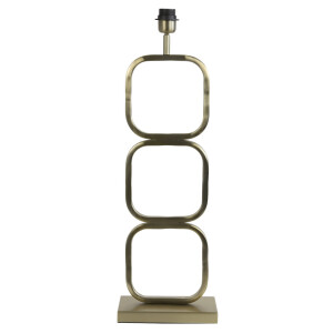 Light & Living Tafellamp 'Lutika' 69cm, kleur Goud (excl. kap)