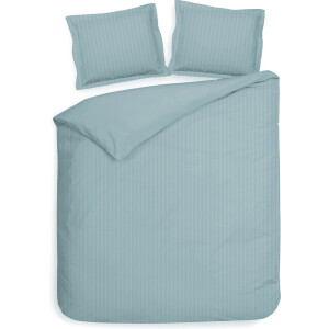 Heckettlane Sphere-Blue Dekbedovertrek Banda 240x200-220 cm + 2 slopen 60x70 cm, gemaakt van 100% Katoen-Satijn