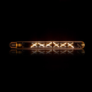 Kooldraadlamp 'Buis' 30cm E27 LED 4W goldline , dimbaar