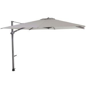 Zweefparasol Siesta 4 Seasons 300x300cm   (mid grey)