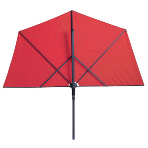 Vrijhangende zweefparasol Sunwave 270cm (brick red)