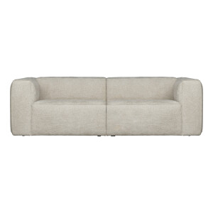 WOOOD Bank 'Bean' 3,5-zits, Melange, kleur Naturel