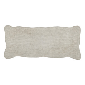 WOOOD Sierkussen 'Bean' 30 x 70cm, Melange, kleur Naturel