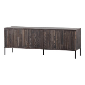 WOOOD TV-meubel 'New Gravure' Essenhout, 150cm, kleur Espresso
