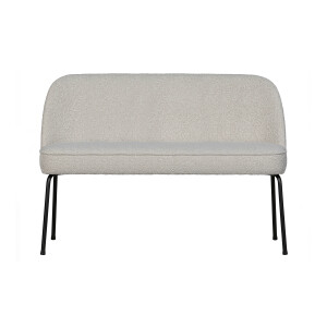 WOOOD Eetkamerbank 'Vogue' Bouclé, kleur Naturel