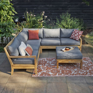 WOOOD Loungeset 'St. Peter' Teakhout