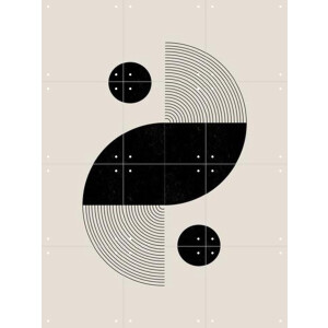 IXXI BaB No.3, The Miuus Studio & Various - 60 x 80 cm - Gratis ophangtool - Grote wanddecoratie en posters - Grafisch Ontwerp, Klassiek, Geometrische