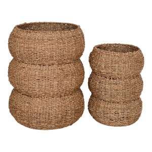 Set van 2 opbergmanden Sarbas zeegras | House Nordic